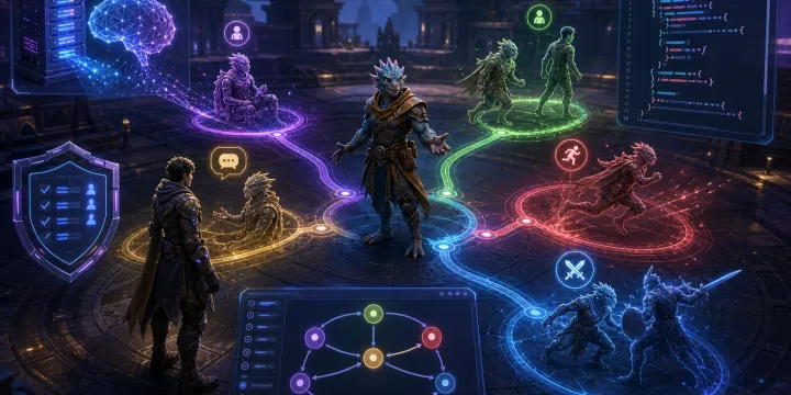 Unity에서 Ollama API로 인게임 NPC 동적 반응과 행동 상태를 구현하는 방법 썸네일