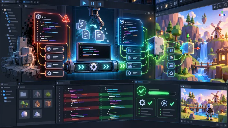 Claude Code CLI로 Unity 레거시 스크립트 컴포넌트 자동 리팩토링 파이프라인 구축하기