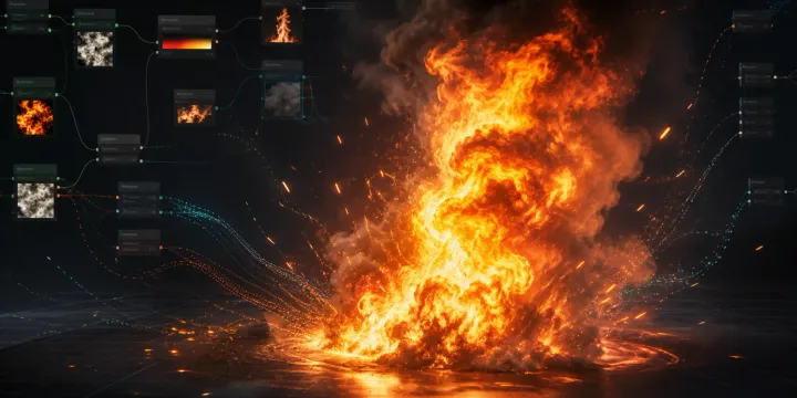 Unity VFX Graph와 Shader Graph 연동으로 화염·폭발 입자 구현하기 썸네일