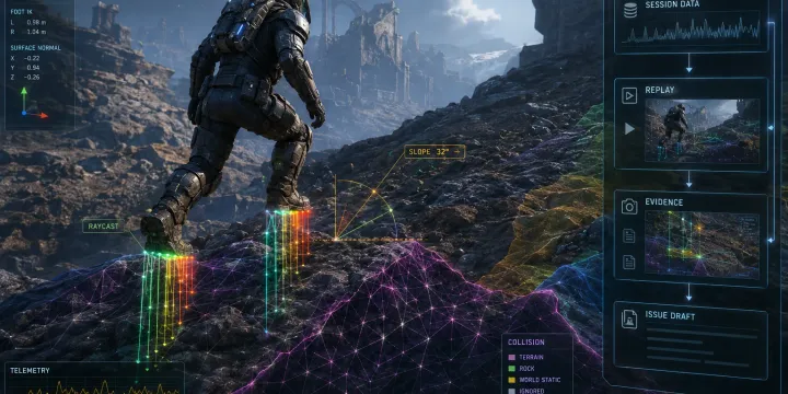 Unity 인게임 버그 자동 탐지: Agentic AI와 지형 충돌 레이캐스트 최적화 썸네일