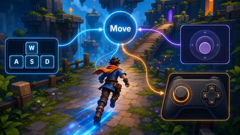 Input System Package로 구현하는 멀티플랫폼 Cross-Control