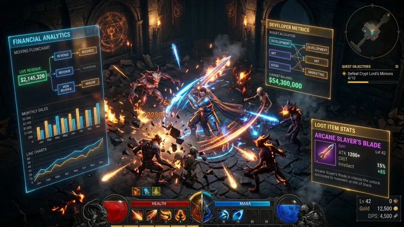 ARPG 출시 회고 설계: 개발비·예상 정산액·현금 수지 구분하기