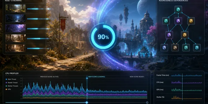 Unity Async Resource Loading으로 씬 전환 스터터링 해결하기 썸네일