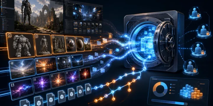 Git LFS로 대용량 3D·VFX 에셋을 안전하게 버전 관리하기 썸네일
