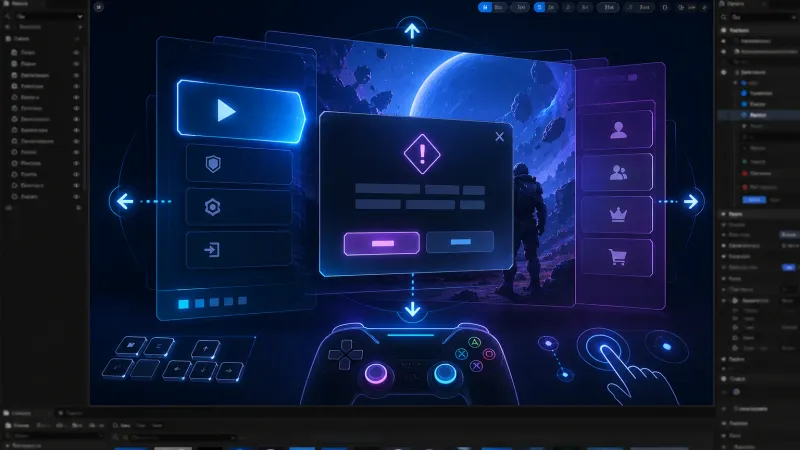 UE5 Common UI로 구현하는 크로스 플랫폼 UI 네비게이션 및 포커스 관리 완벽 가이드