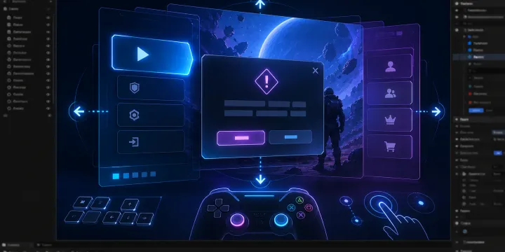 UE5 Common UI로 구현하는 크로스 플랫폼 UI 네비게이션 및 포커스 관리 완벽 가이드 썸네일