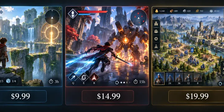 인디 게임 가격 책정 모델: 스코프별 $9.99·$14.99·$19.99 설정 기준 썸네일