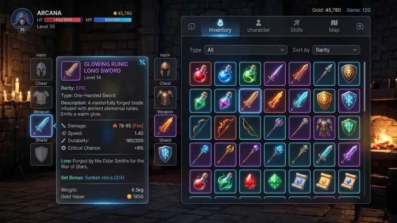 Unity UI Toolkit으로 만드는 반응형 인벤토리와 툴팁 UI