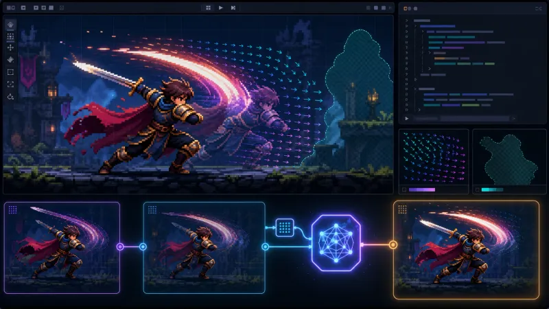 Unity에서 AI 기반 2D 애니메이션 자동 보간 프레임워크 구현하기