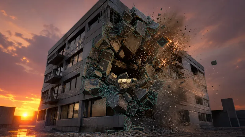 Procedural Destructible Mesh로 구현하는 실시간 건물 파괴 시스템