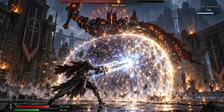 Damage Gate 피드백 설계: 보스 페이즈 전환 무적을 공정하게 만드는 방법 썸네일