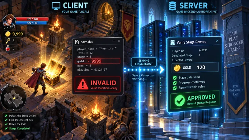 게임 개발 소스코드 보안과 세이브 파일 변조 방지의 경계